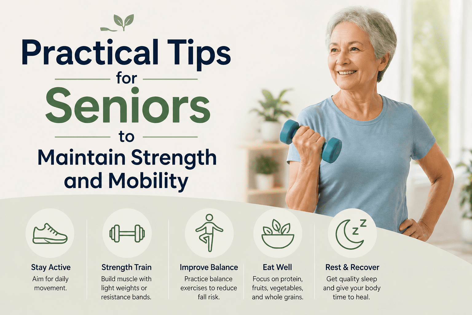 Tips for Seniors to Maintain Strength