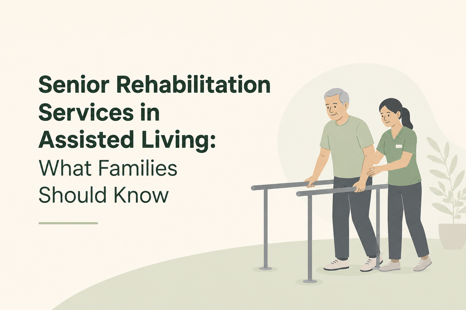 Senior Rehabilitation Services Guide